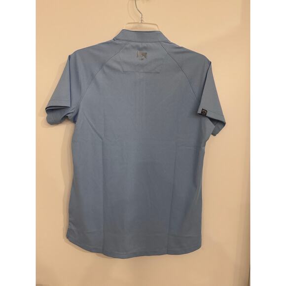 Storm Creek Women’s Visionary II Solid Short Sleeve Polo – Size M - Blue - Picture 6 of 10